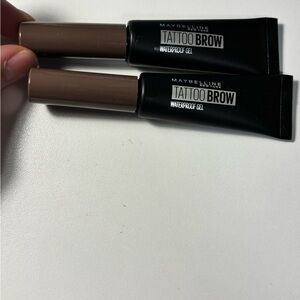 Maybelline Tattoo Brow Waterproof Gel 2x